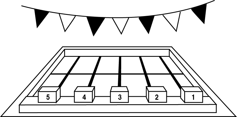 クラブ2　No13プールイラスト