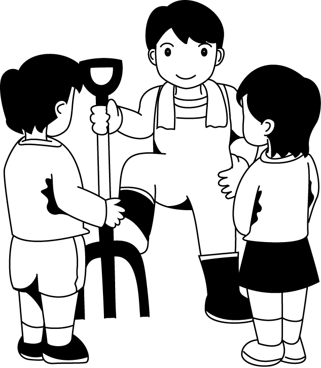 地域連携No25ゲストティーチャーイラスト