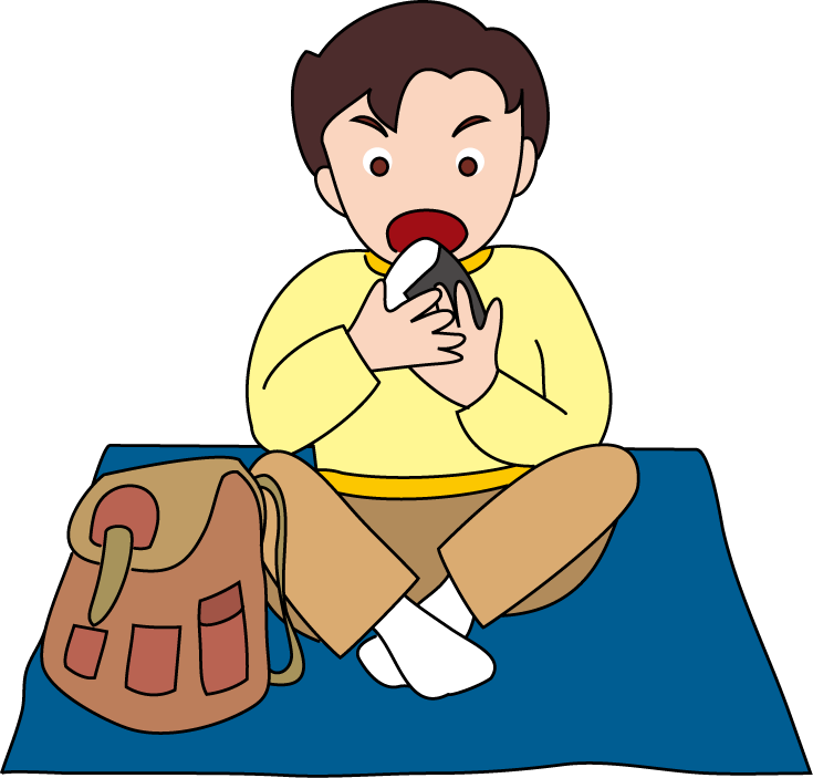 遠足No16おにぎりイラスト