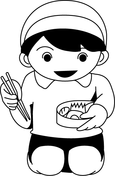 遠足No15弁当イラスト
