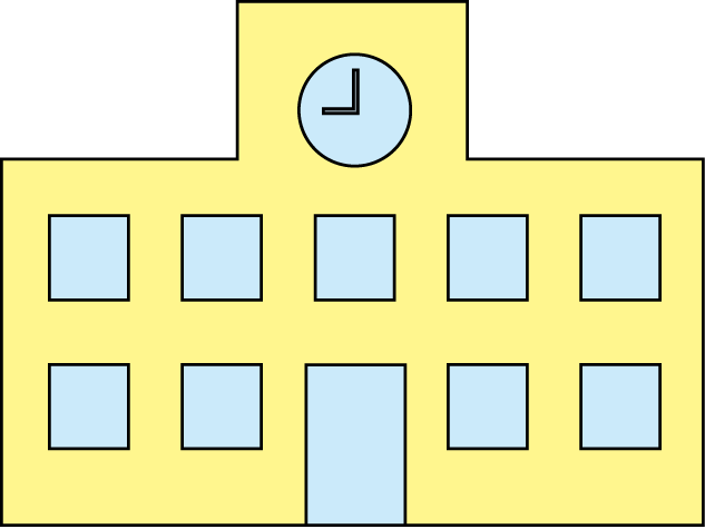 施設No01校舎イラスト