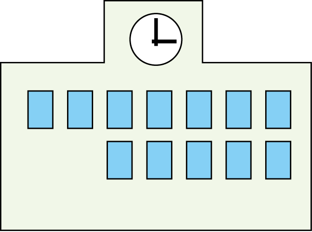 施設No02校舎イラスト