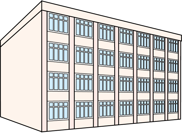 施設No06校舎イラスト