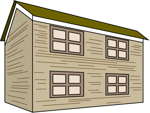 施設No10木造校舎イラスト