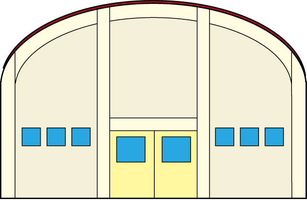 施設No17体育館イラスト