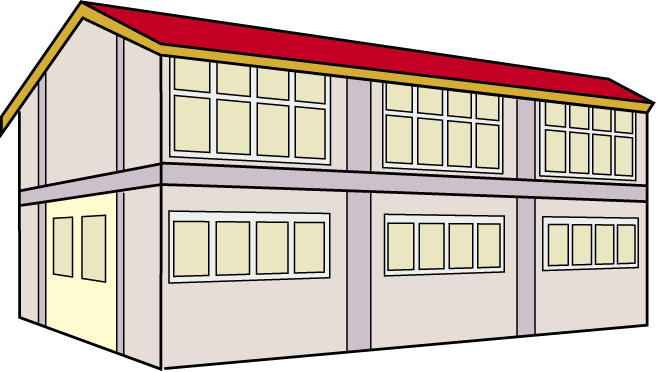 施設No19体育館イラスト