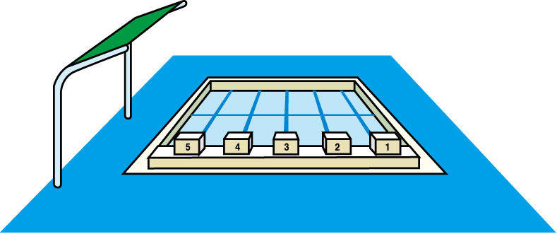 施設No29プールイラスト