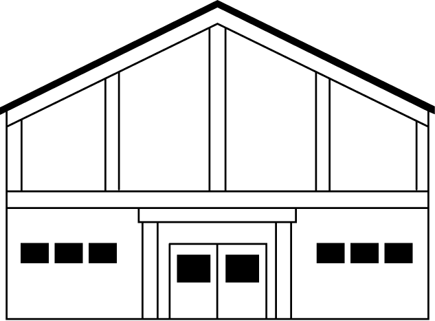 施設No20体育館イラスト