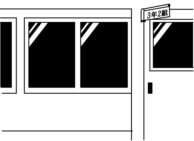 施設No25廊下イラスト