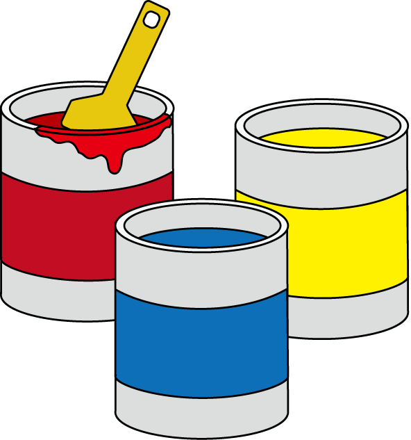 文化祭No08ペンキイラスト