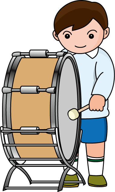 文化祭No18大太鼓イラスト