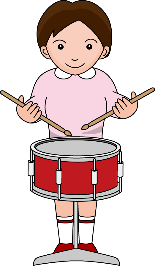 文化祭No19小太鼓イラスト
