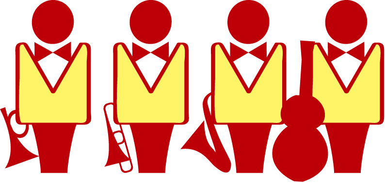 文化祭No22バンドイラスト