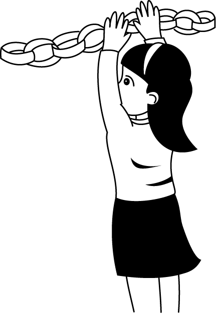 文化祭No06飾り付けイラスト