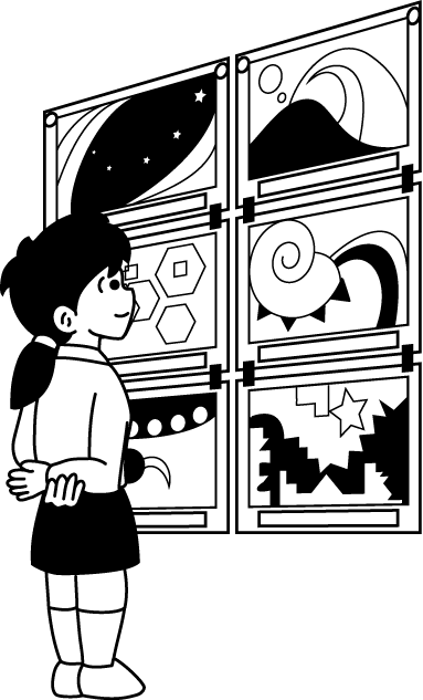 文化祭No15作品展イラスト