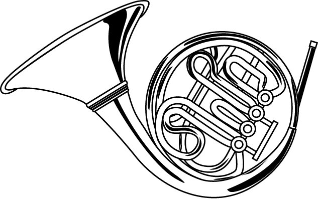 文化祭No21ホルンイラスト