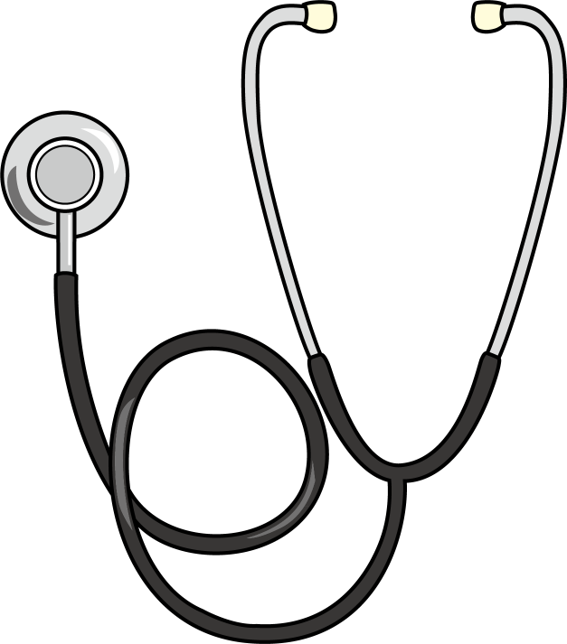 保健行事No20聴診器イラスト