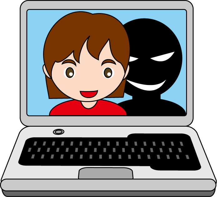 総合学習No09なりすましイラスト