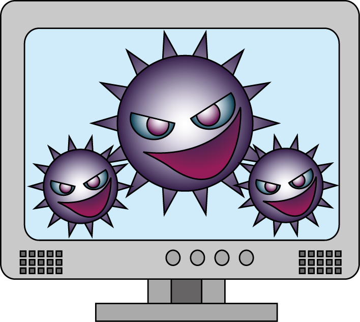 総合学習No10ウィルスイラスト