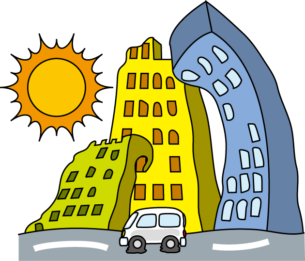 総合学習No12地球温暖化イラスト