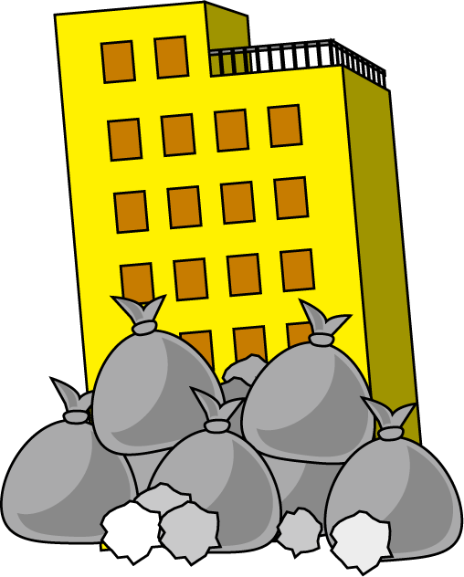 総合学習No14ゴミ問題イラスト