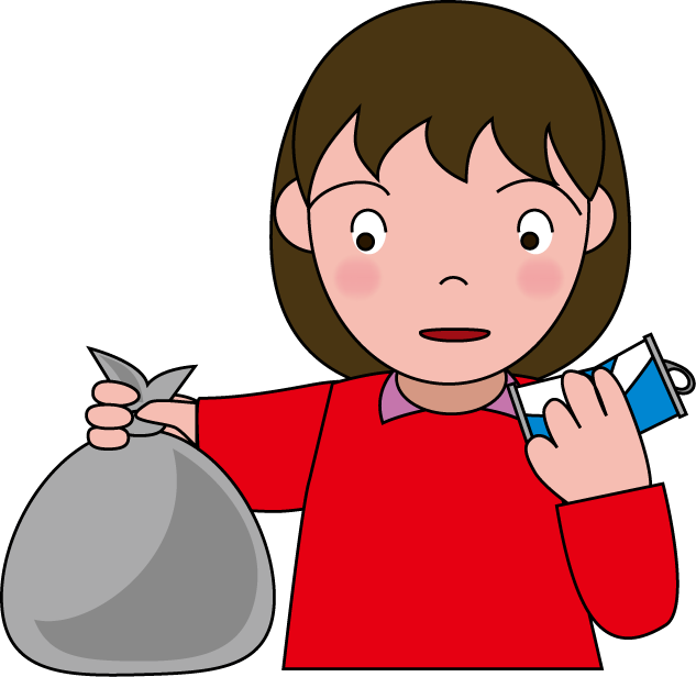 総合学習No16ゴミ調べイラスト