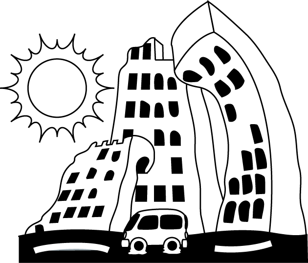 総合学習No12地球温暖化イラスト