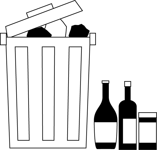 総合学習No17ゴミの分別イラスト