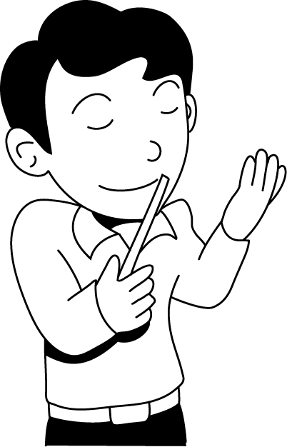 音楽No04指揮イラスト