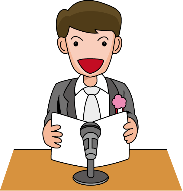 PTA　No06PTA会長イラスト