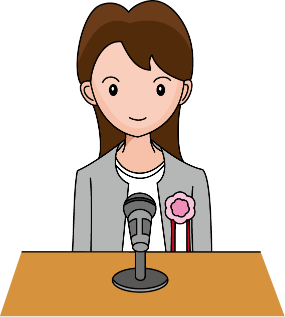 PTA　No07PTA会長イラスト