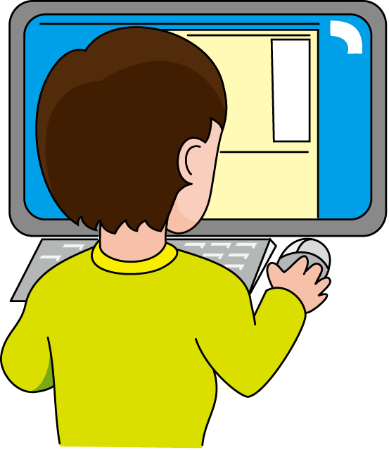 PTA　No23新聞作りイラスト