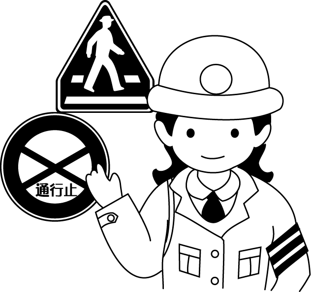 4月1-No14交通安全教室イラスト