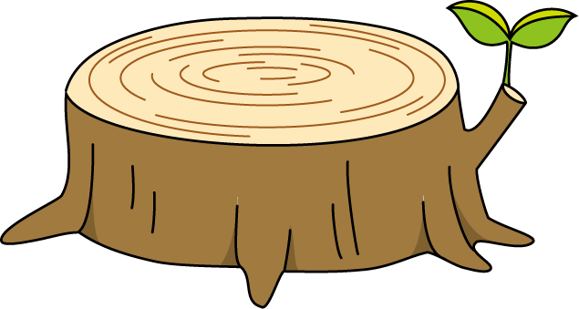 4月3-No11切株イラスト