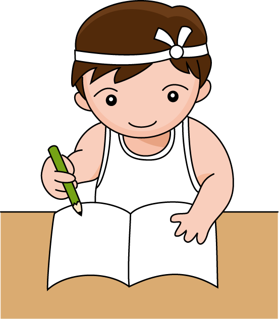 8月3-No29宿題イラスト