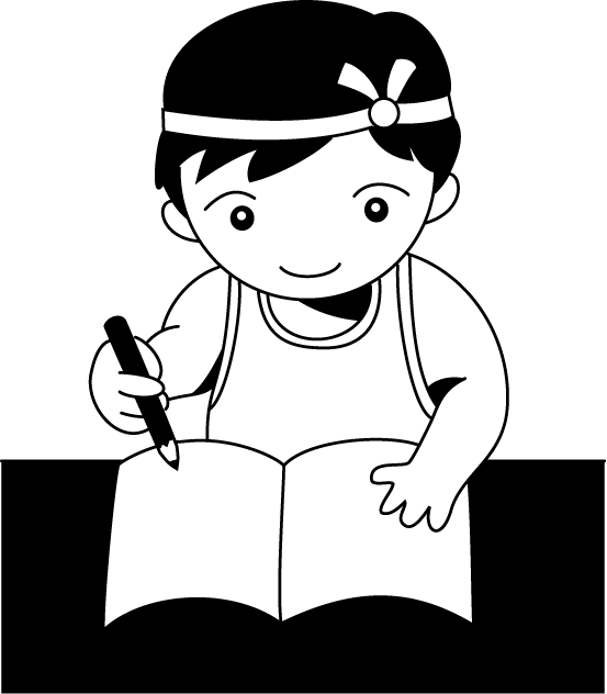 8月3-No29宿題イラスト