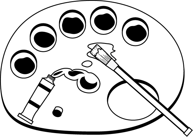 10月3-No04パレットイラスト