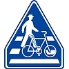 横断歩道・自転車横断帯