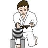 スポーツイラスト−武道