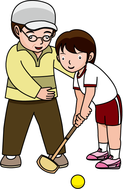 グランドゴルフ22-クラブ活動 イラスト