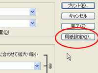 用紙設定